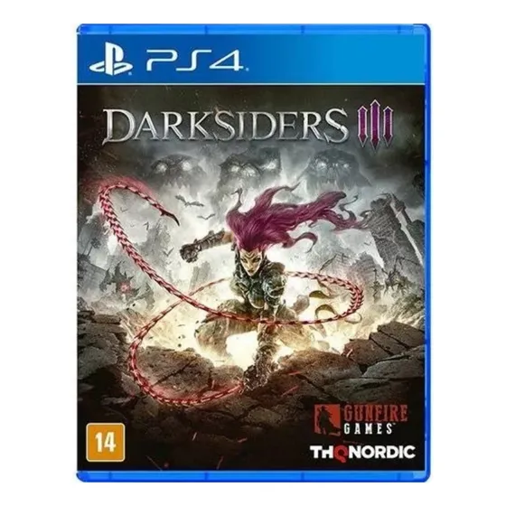 Jogo Ps4 Darksiders 3 Mídia Física Pronta