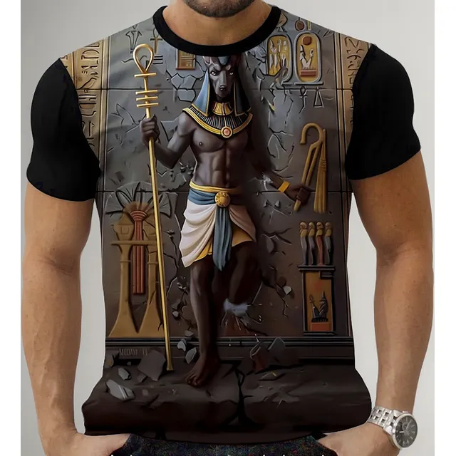 Camiseta Camisa Personalizada Deus Egipicio Egito Anubis 14