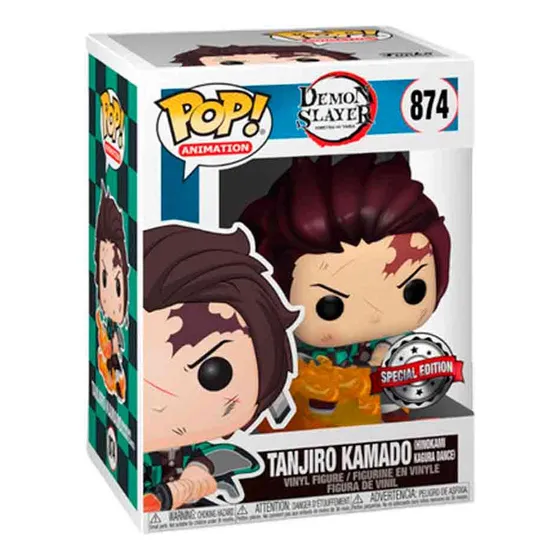 Funko Pop! Demon Slayer- Tanjiro Kamado (hinokami Dance) 874