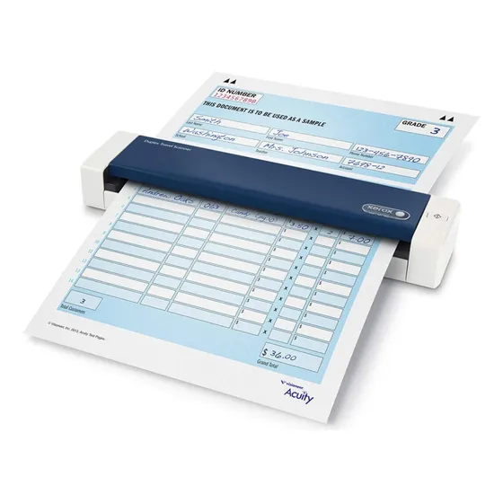 Scanner Xerox Duplex Travel (xdts) A4 Duplex 7ppm Ocr Pdf