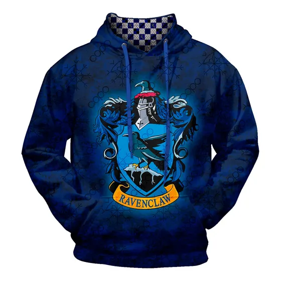 Sudadera Sublimada Harry Potter Ravenclaw Adulto Cosplay