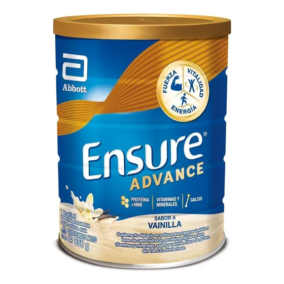 Ensure Advance Abbott Carbohidratos Polvo X 850g Vainilla
