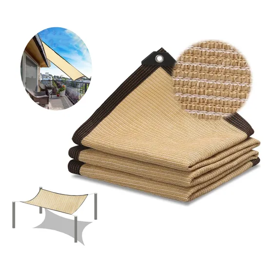 3mx4m Carpas Rectangular Sombra Cubierta Para Terraza Jardin