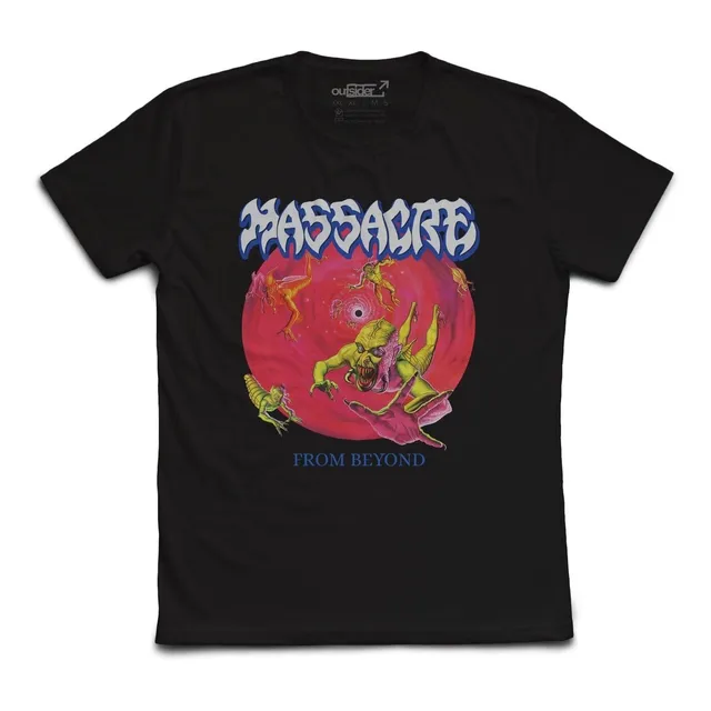 Remera Massacre From Beyond . Tienda Outsider