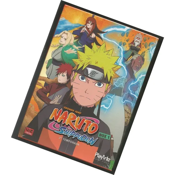 Naruto Shippuden 2ª Temporada Box 1 - 5 Dvds Lacrado