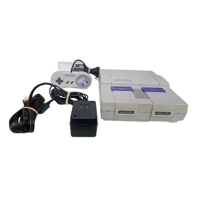 Consola Super Nintendo Snes Original Usado