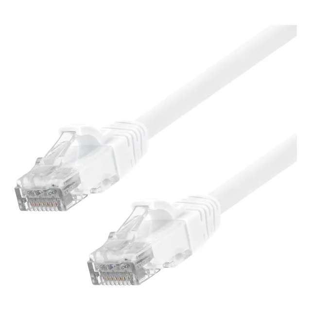 Cable Ethernet Cat6a Utp 24awg 1.5 M Blanco