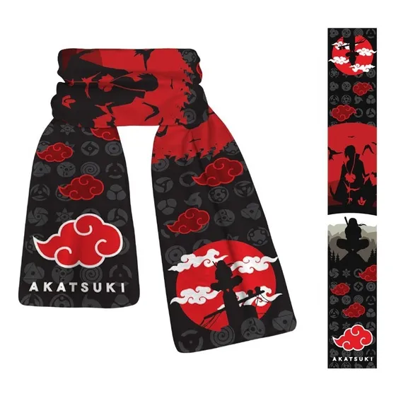 Bufanda De Naruto Itachi Uchiha Akatsuki Manga Anime