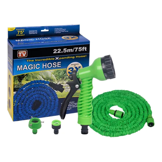 Manguera Magica Expandible Con Aspersor De Riego 22.5mt