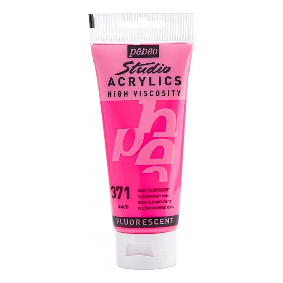 Pintura Acrílica Pébéo Studio 100ml en Rosa Fluor | Cuotas sin interés