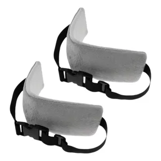Almohada De Almohada De 2x Cuello Soporte Para La Gris Almohada De Almohada De 2x Cuello Soporte Para La Gris