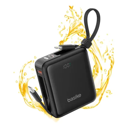 Basike Carregador Portátil Power Bank Turbo Carga Rápida