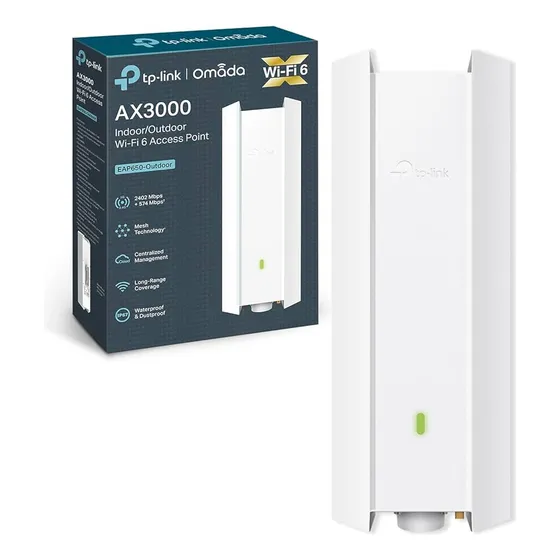 Punto De Acceso Doble Banda Tp-link Eap650-outdoor Ax3000