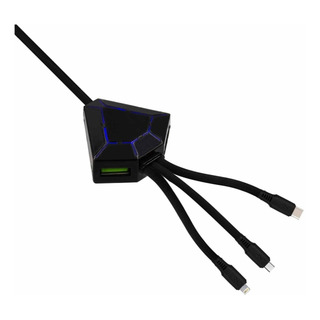 Cable Cargador Datos V8 Micro Usb Tipo C Ip Universal 5 En 1 Cable Cargador Datos V8 Micro Usb Tipo C Ip Universal 5 En 1