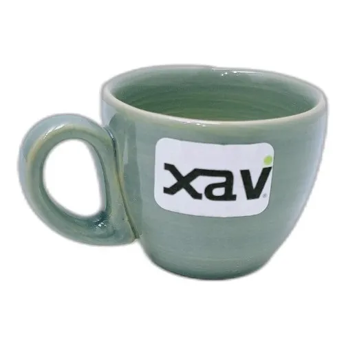 12 Taza Cafe 3oz Porcelana Spot Zafiro Cn. 8188 Xavi