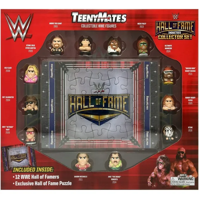 Wwe Wrestling Teenymates Hall Of Fame Collector Set