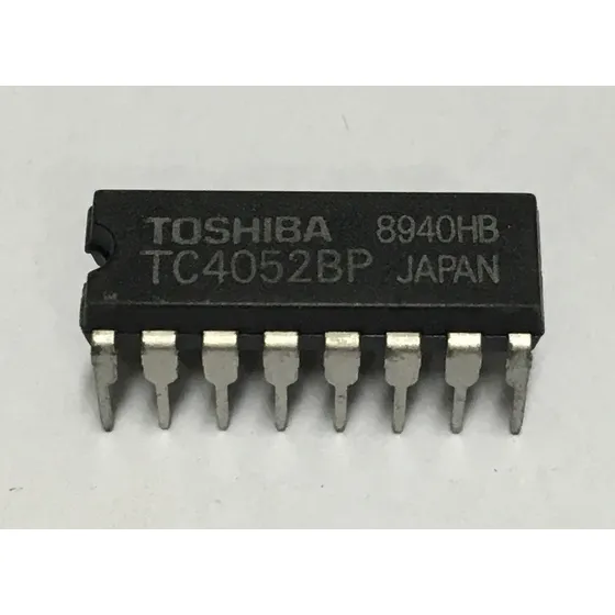 Nte 4052 C.i Cmos 16 Pin Tc4052bp Nte4052b Toshiba