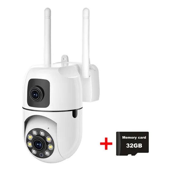 8mp Hd Wifi Surveillance Ptz Camera Outdoor 4mp Dual Lens