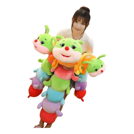 Gusano Peluche Cuncuna Requetepatitas 80 Cm