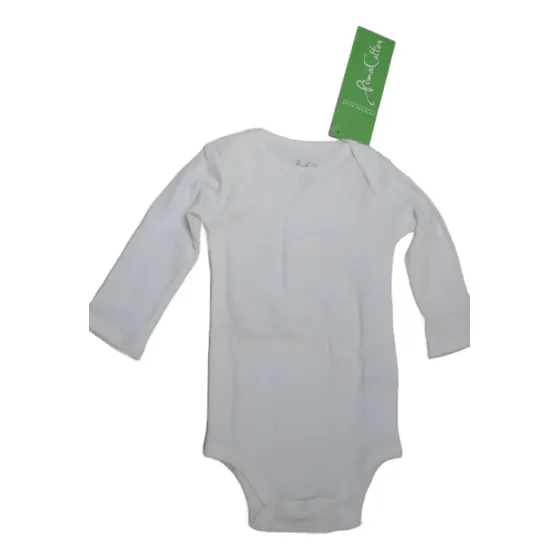 Body Blanco Bebé Pima Cotton 100 % Algodón Niño/niña
