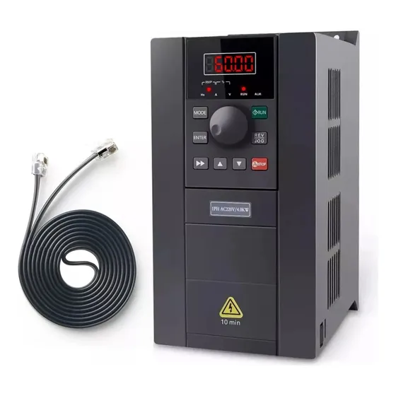 Variador De Frecuencia 5hp 4kw Vfd Bifásico A Trifásico 220v