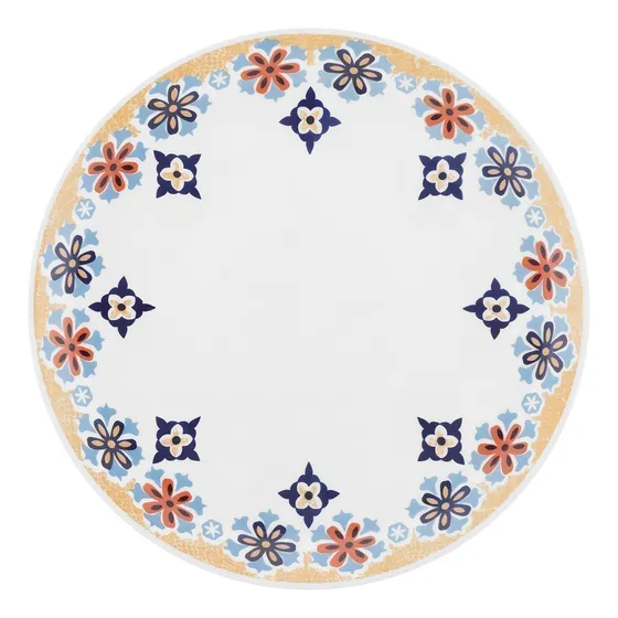 Plato Coup Shanti Oxford de porcelana pizarra, 28 cm