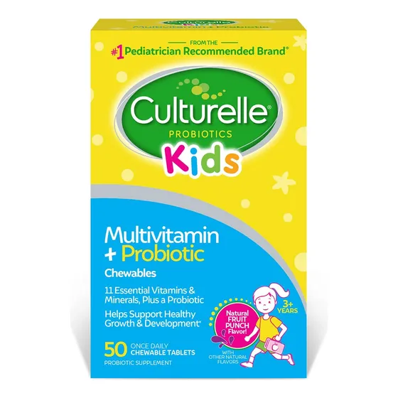 Culturelle Kid Niños + 3 Años Multivitaminico + Probiotico