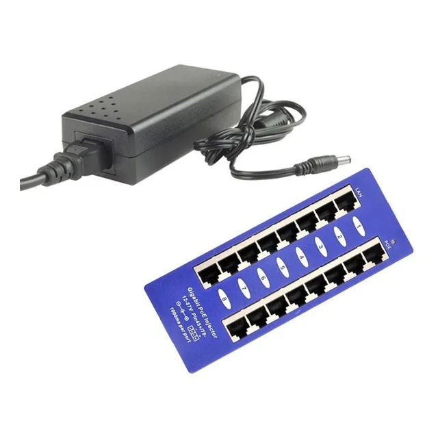Switch Poe Gigabit Pasivo 8 Puertos Ubiquiti Mikrotik