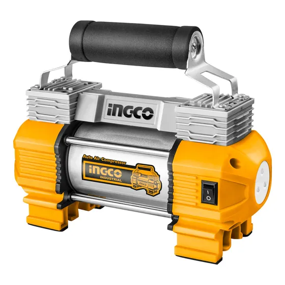 Compresor Auto 12 Volt 18amp Ingco Aac2508 120PSI