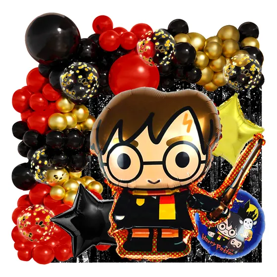 50 Art Globo Harry Potter Hogwarts Cumpleaños Deco Cotillon