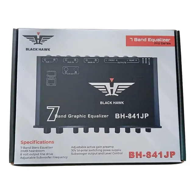 Previo Ecualizador 7 Bandas Blackhawk