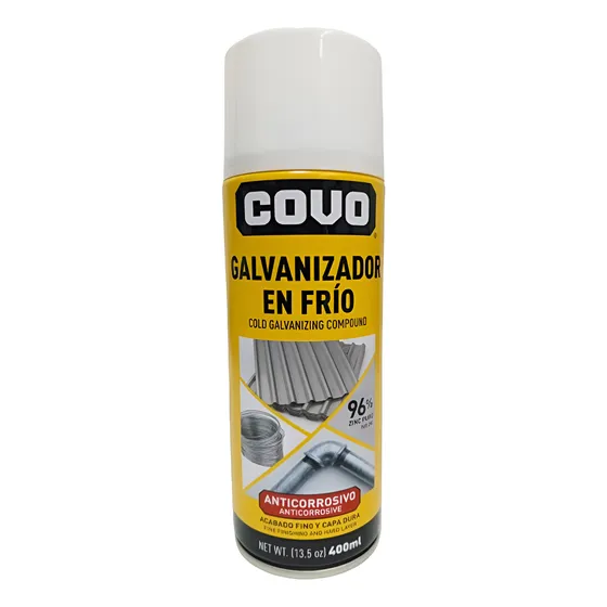 Spray Fondo Anticorrosivo Galvanizado En Frio. 400ml