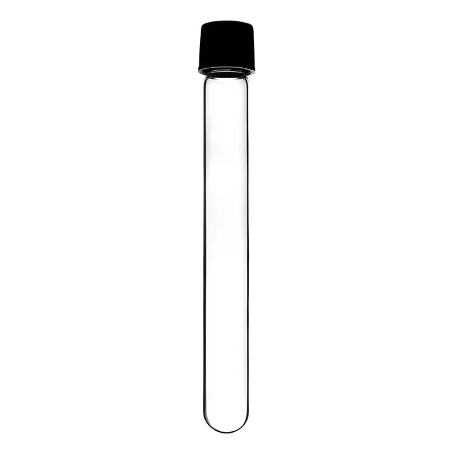 Tubo De Ensayo Con Tapón Rosca 15 Ml 16x125 Mm Borosilicato