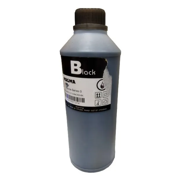 Tinta Para Impressora Recargable 900 Ml - Negro - Black 
