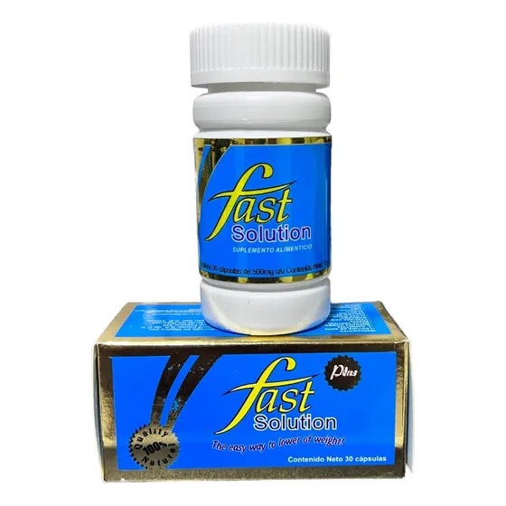 Fast Solution Plus 30 Cap + Promoción + Original 