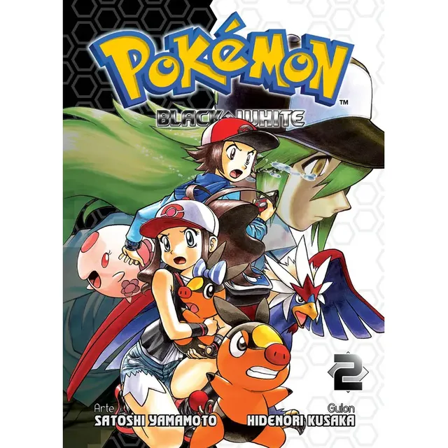 Pokémon Black And White 02 Manga Original Panini En Español