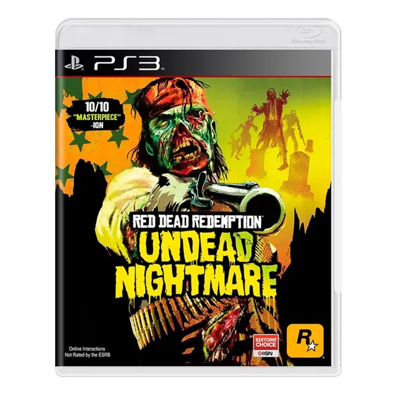 #  Red Dead Redemption Undead - Ps3 Midia Fisica Original