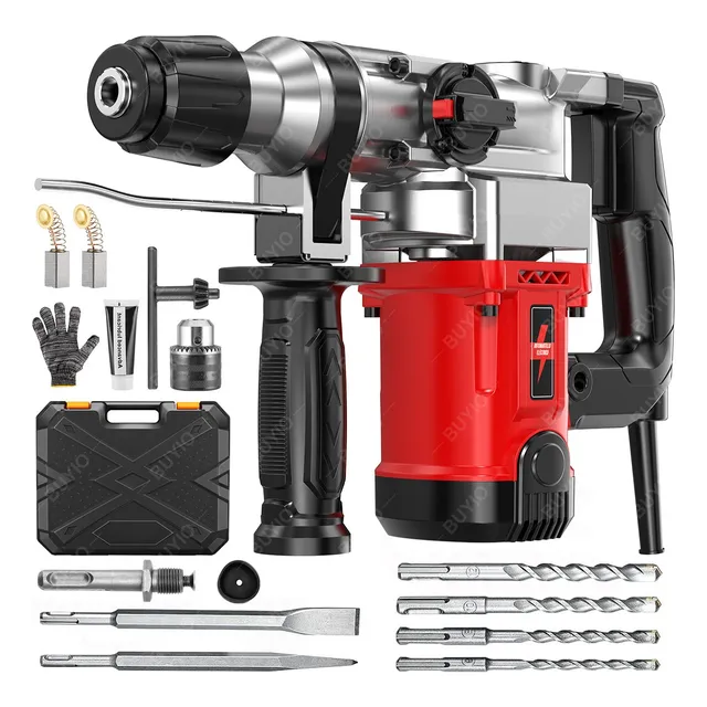 2800w Taladro Rotomartillo Industrial Cincelador Perforador