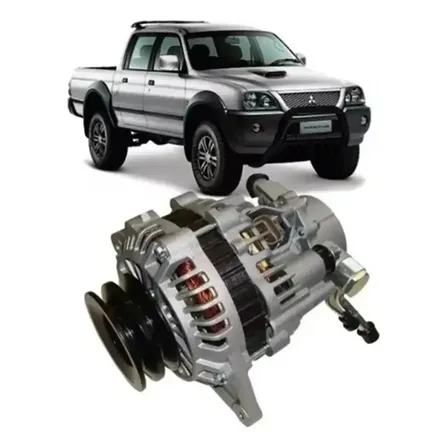 Alternador Mitsubishi L200 Sport 2.5 Pajero 2.5 Com Vácuo