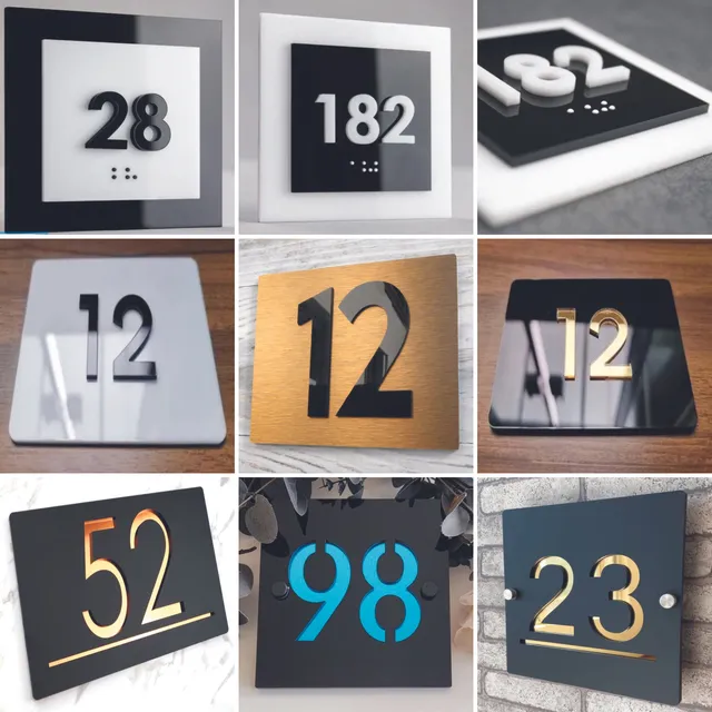Números Letras En Acrílico Pvc Madera Mdf Para Casas Atpo