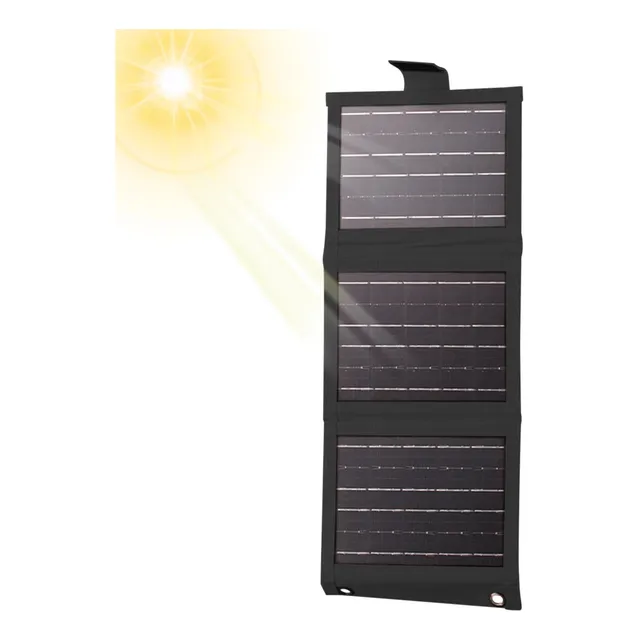 Cargador Solar Portátil Panel Solar Plegable Para Cargar Móv