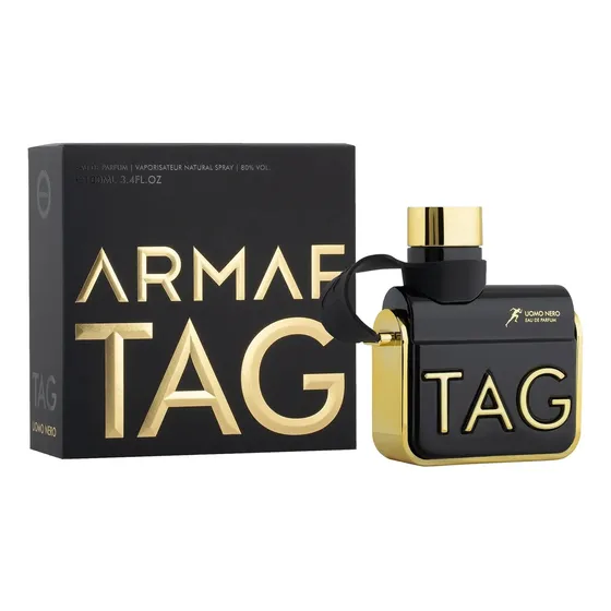 Perfume Original Armaf Tag Uomo Nero Men 100 Ml Edp