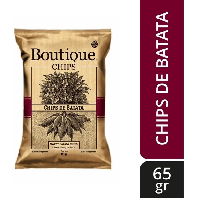 Chips De Batatas Boutique Chips 65g