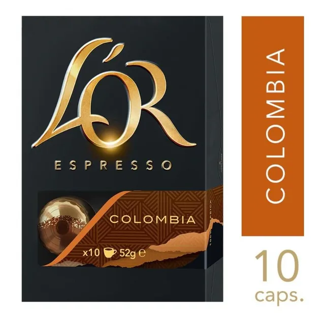 Cápsulas De Café L'or Colombia 10un