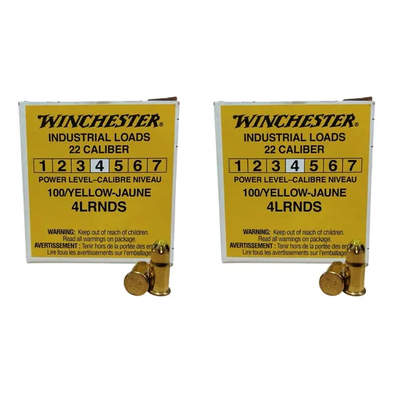 Fulminante Carga Winchester Calibre 22 Nivel 4 X 2 Cajas