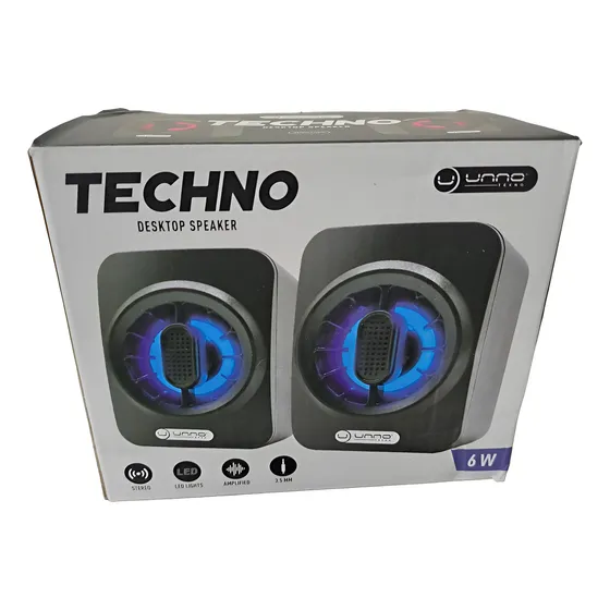 Corneta Para Pc Unno Techno Sp9025bk