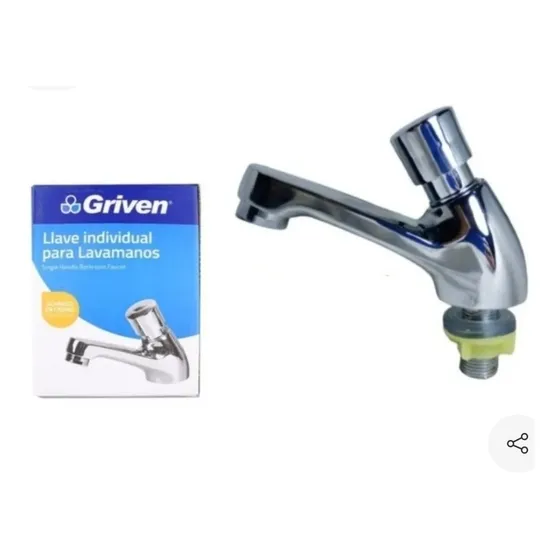Llave Individual Metálica Push Botón Griven