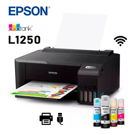 Impresora Epson L1210 Tinta Continua Full Color 