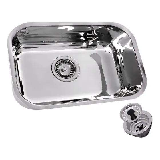 Cuba Fischer Inox Aço 430 Numero 1 46x30x17 Com Válvula