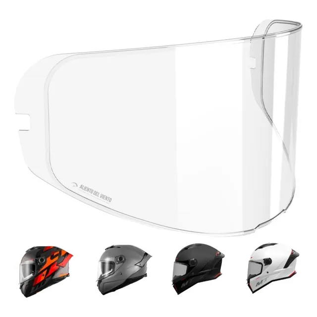 Mica Pinlock Antiempañante Visor Para Mt Helmets Thunder 4sv